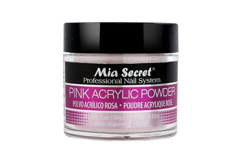Mia Secret Professional Acrylic Nail System Pink Acrylic Powder 1 OZ