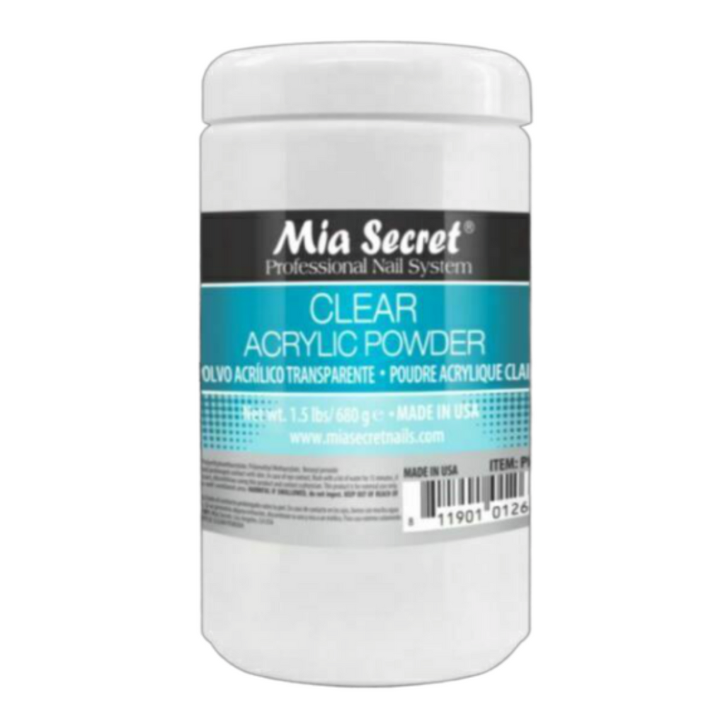 Mia Secret Clear Acrylic Nail Powder - 1.5 lbs